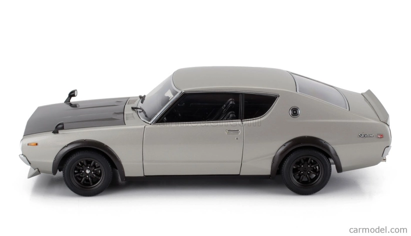 Autoart Nissan Skyline 2000 Gt-r (kpgc110) Vyladená verzia Coupe 1973 1:18 Strieborná čierna
