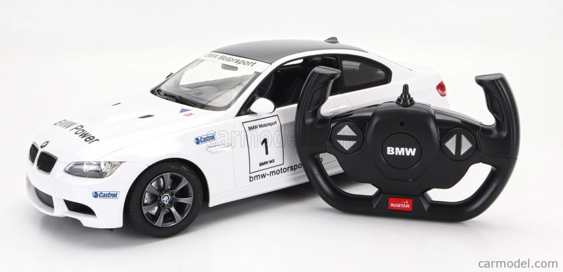 Mondomotors BMW radu 3 M3 Coupe (e46) N 1 Racing 2003 1:14 Biela Čierna