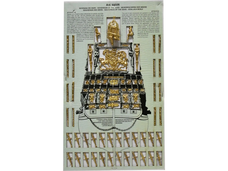 Mantua Model Sovereign of the Seas 1:78 kit