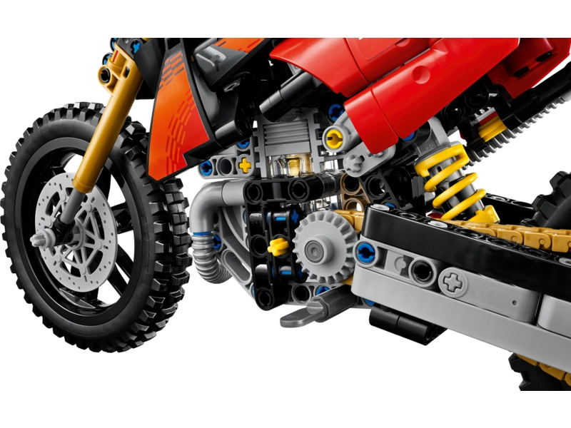 LEGO Technic – Motocykel Ducati Desmo450 MX Factory