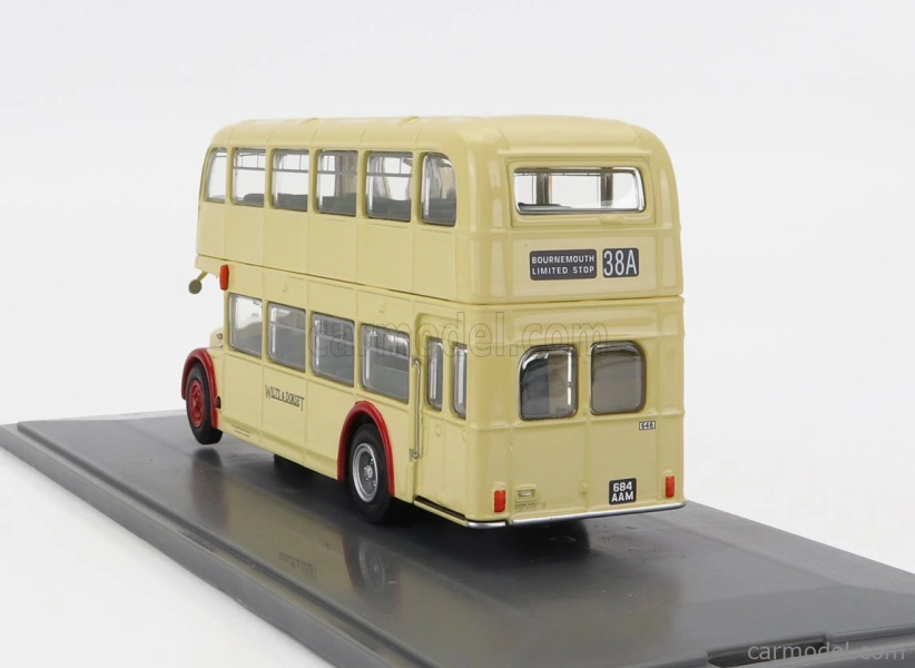 Corgi Bristol Lodekka Fs68 Autobus Wilts And Dorset 38a Bournemouth Limited Stop 1956 1:76 Cream Red