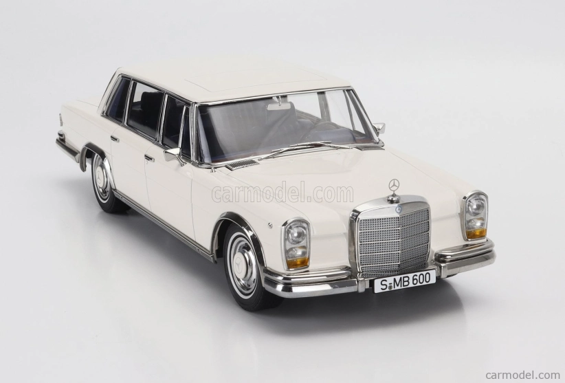 Kk-scale Mercedes benz S-class 600 Pullman (w100) 1963 1:18 Bílá
