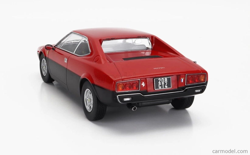 Kk-scale Ferrari Dino 208 Gt4 1975 1:18 Červená Černá
