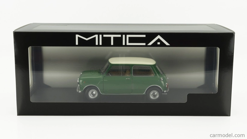 Mitica-diecast Innocenti Mini Cooper Mk1 1966 1:18 Zelená slonovina