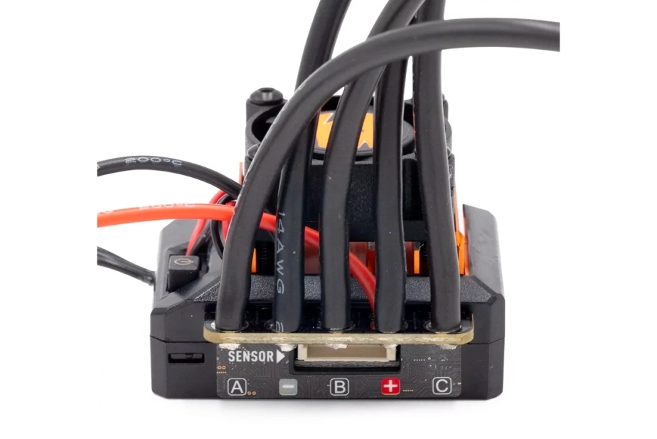 1/10 Konect Elite senzorový 100A 2S závodní regulátor s programovací kartou
