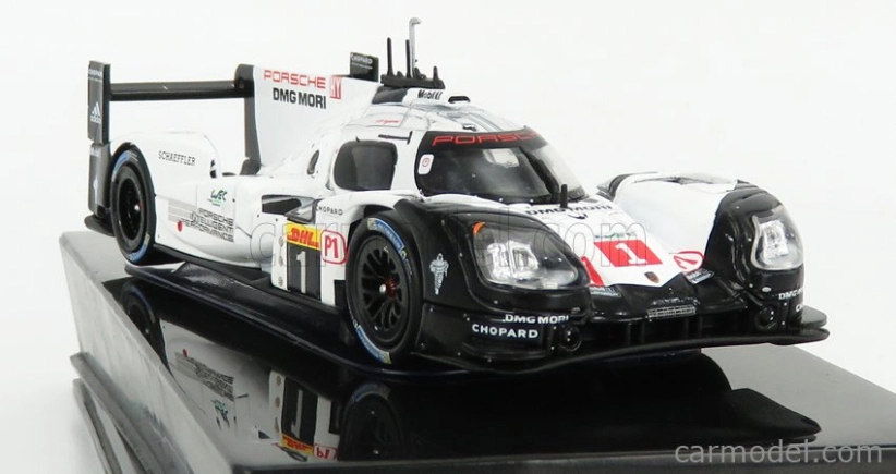 Ixo-models Porsche 919 Hybrid N 1 Test Car Paul Ricard Pre Season 2018 1:43 Bílá Červená Černá