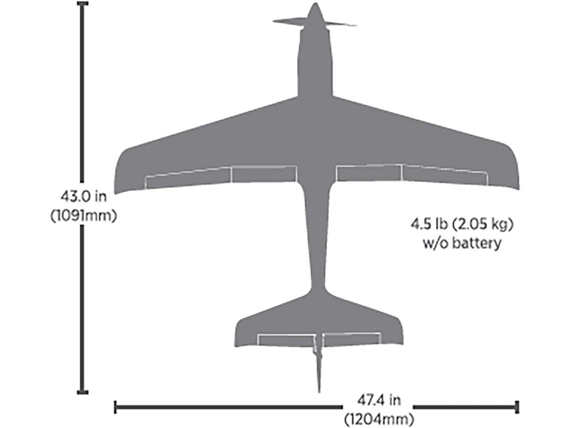 E-flite V1200 1.2m PNP