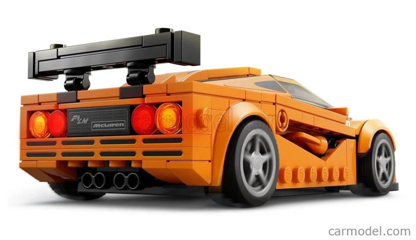 Lego Mclaren Lego Speed Champion - Solus Gt 2023 + F-1 Lm 1995 - 581 Pezzi - 581 dielikov Biela oranžová