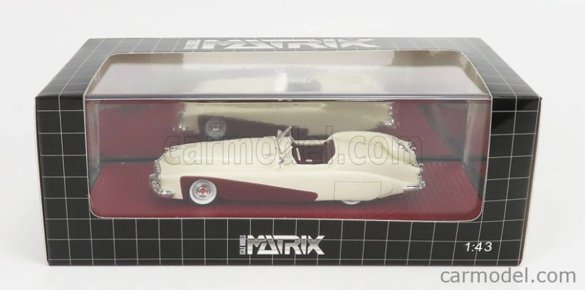 Matrix scale models Mercury Templeton Saturn Bob Hope Special 1948 1:43 Bílá Červená