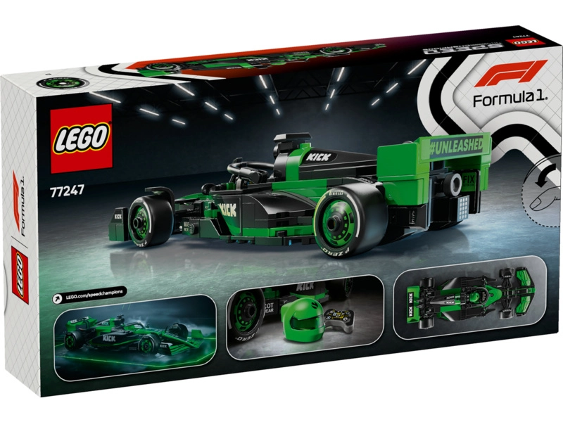 LEGO Speed Champions - Závodné auto KICK Sauber F1® Team C44