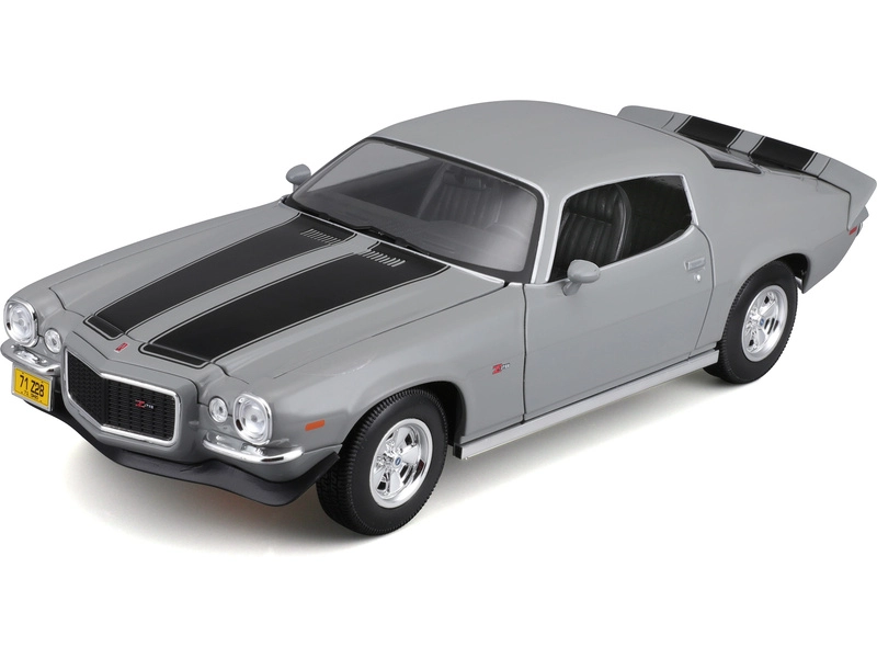 Maisto Chevrolet Camaro 1971 1:18 šedá
