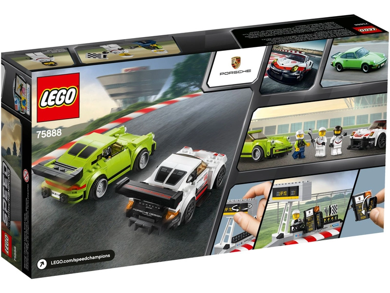 LEGO Speed Champions - Porsche 911 RSR a 911 Turbo 3,0