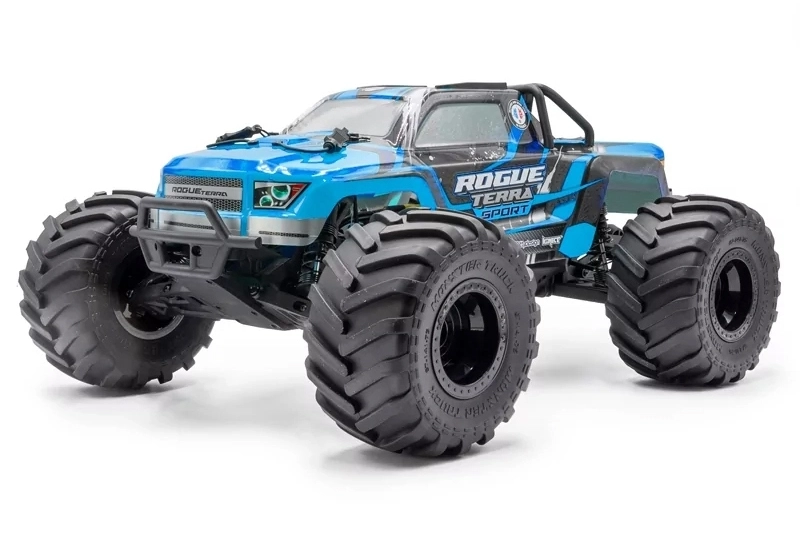 ROGUE TERRA SPORT RTR Brushless Monster Truck 4WD (15 kg servo), modrá