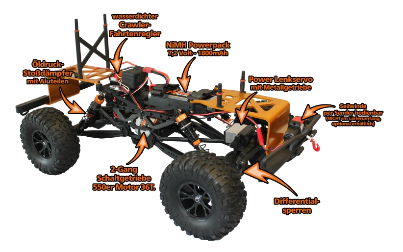 RC auto DF-4J XXL 2021, šedá