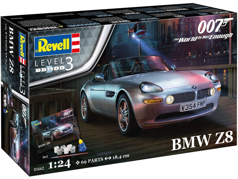Revell BMW Z8 – Jeden svet nestačí (1:24) (darčeková súprava)