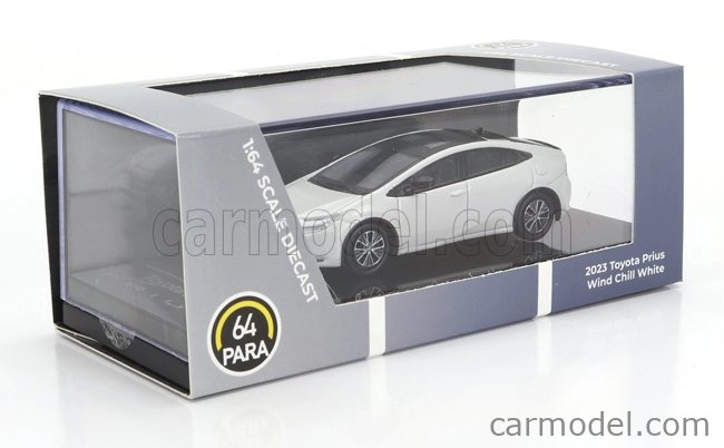 Paragon-models Toyota Prius Lhd 2023 1:64 Biela