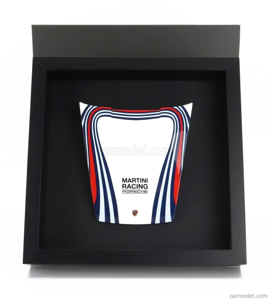 Spark-model príslušenstvo Mini kapota Porsche 911 Martini Racing Livery 1:8 biela svetlomodrá červená