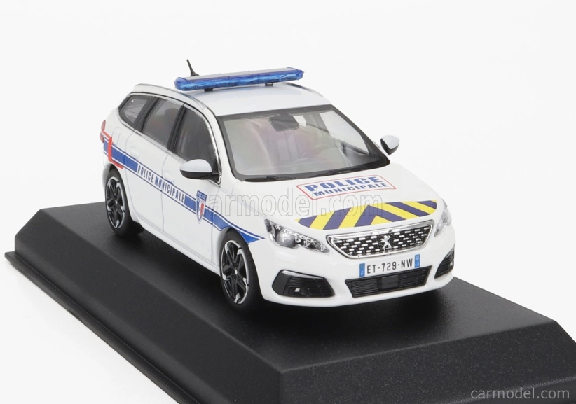 Norev Peugeot 308 Sw Station Wagon Police Municipale 2018 1:43 Biela