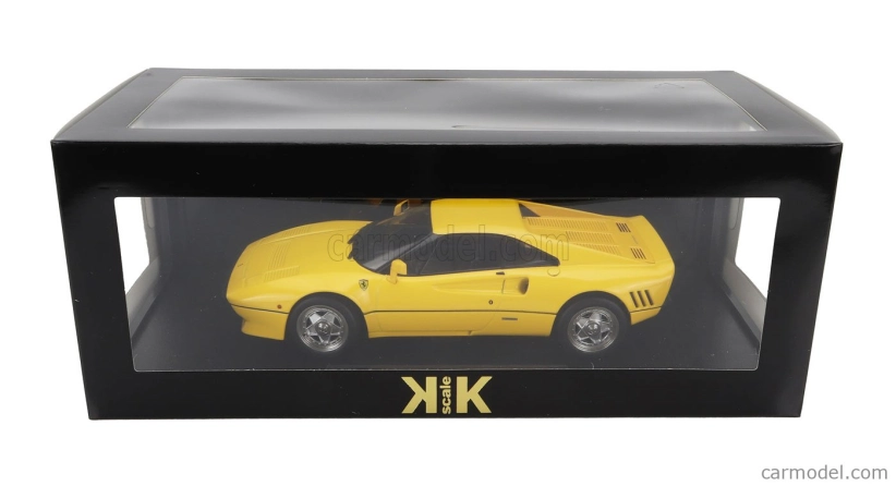 Ferrari 288 Gto 1984 v mierke 1:18 žltá