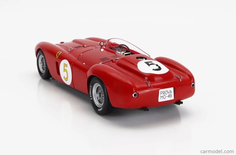 Kk-scale Ferrari 375 Plus 5.0l V12 Spider Team Scuderia Ferrari N 5 24h Le Mans 1954 Louis Rosier - Robert Manzon 1:18 Red