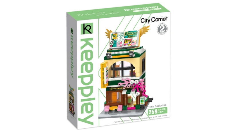 Qman City Corner C0107 Knihkupectví - poškozený obal