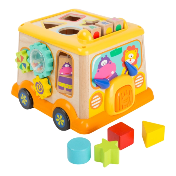 Malý nožný motorový školský autobus Cube