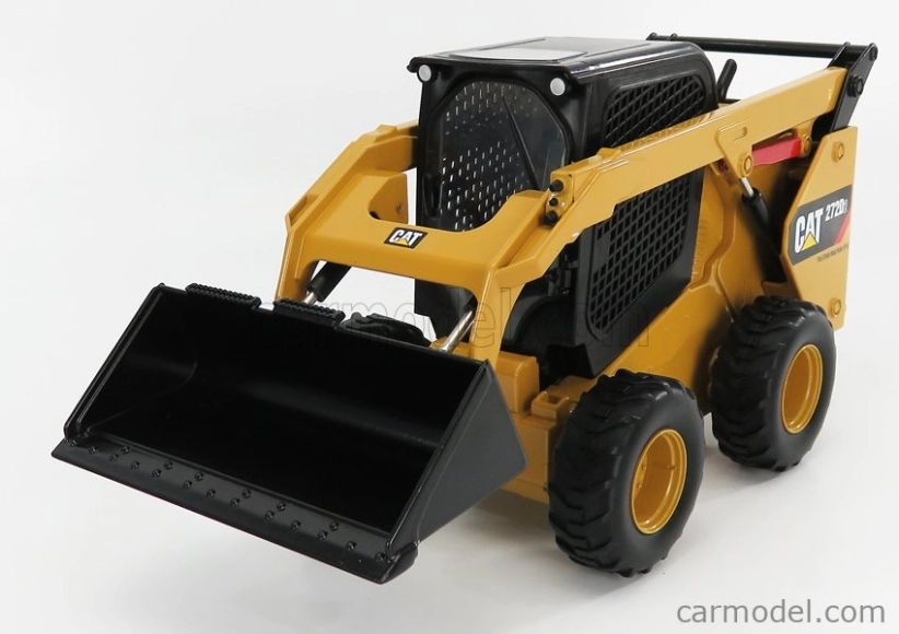 Dm-models Caterpillar Cat272d Ruspa Gommata - Skid Steer Loader 1:16 Žlutá Černá