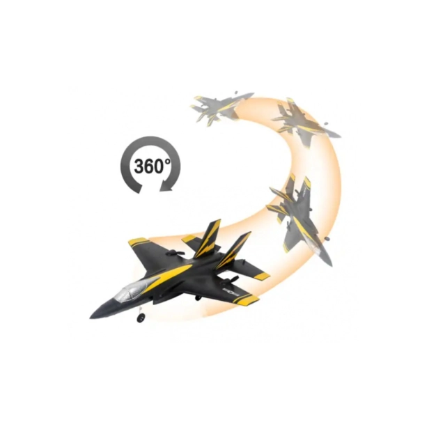 RC stíhačka Lockheed Martin F-35 6G Gyro, sivá