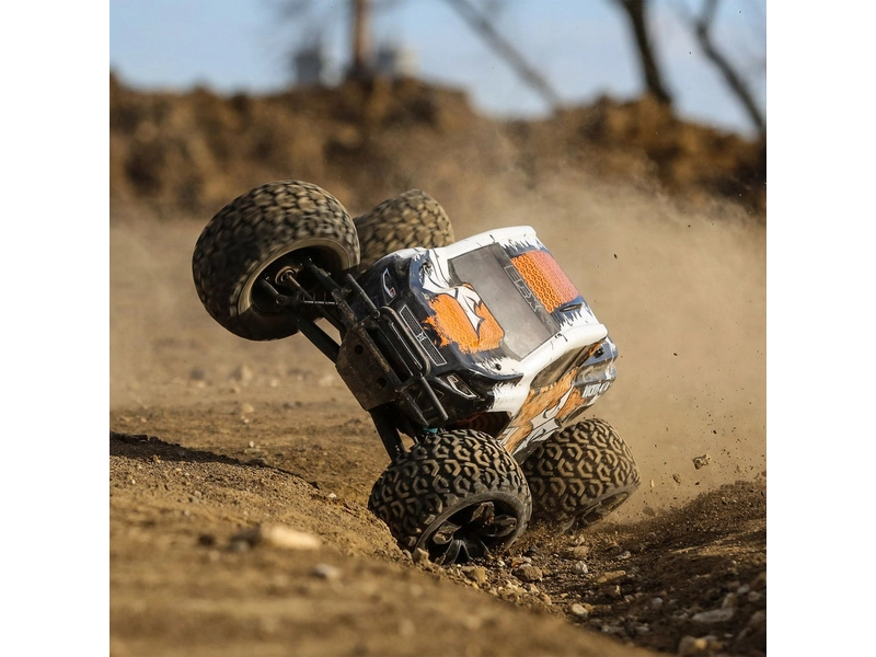 ECX Ruckus 4WD 1:10 RTR oranžový