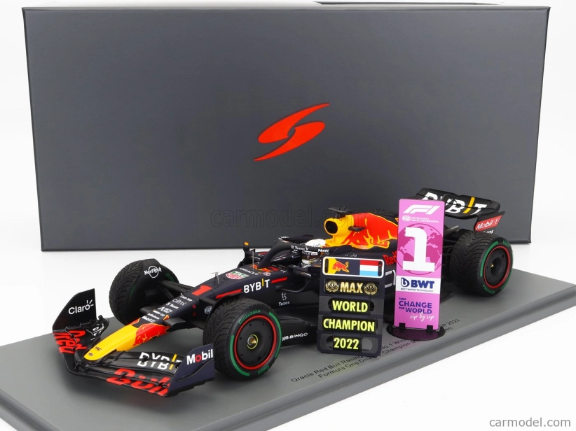 Spark-model Red bull F1 Rb18 Team Oracle Red Bull Racing N 1