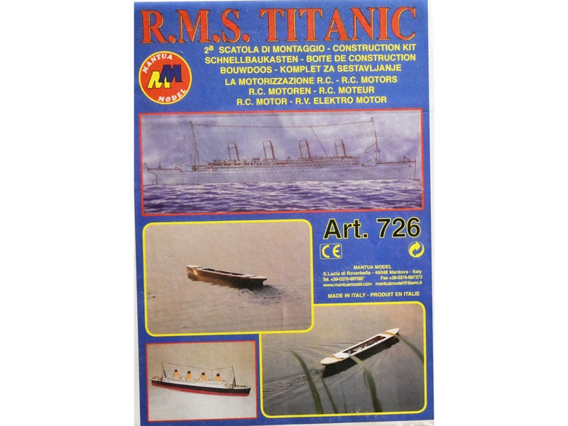 Mantua Model Titanic 1:200 set No.2 kit