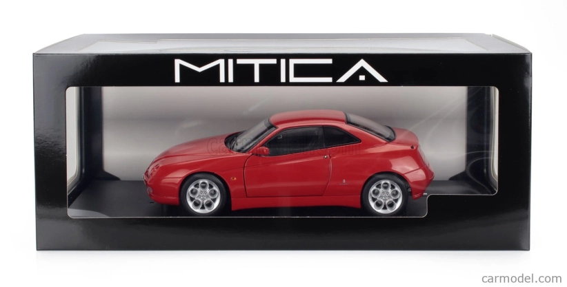 Mitica-diecast Alfa romeo Gtv 3.0 V6 24v 1998 1:18 Rosso Alfa 130 - Červená