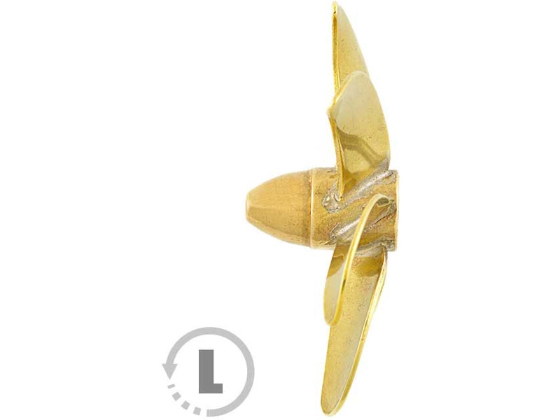 Raboesch lodná skrutka tr. 172 65 mm M4 6-listová ľavá