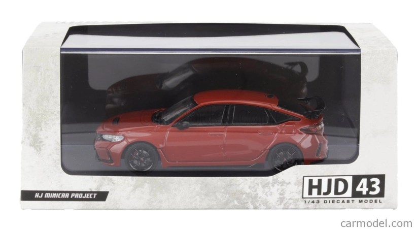 Ignition-model Honda Civic Type-r (fl5) 2020 1:43 Red