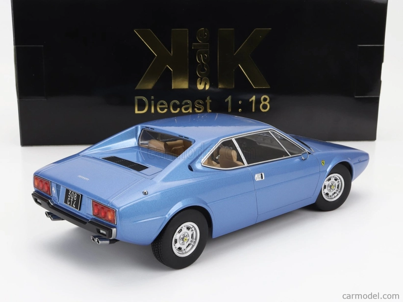Kk-scale Ferrari Dino 308 Gt4 1974 1:18 Light Blue