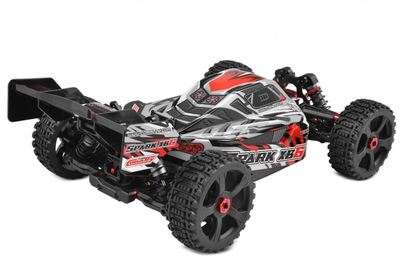SPARK XB-6S – BUGGY 4WD – RTR, červená