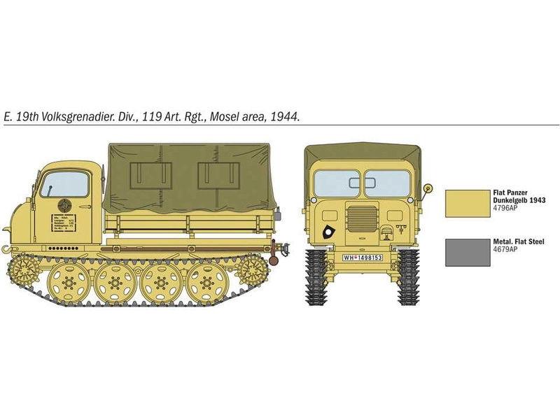 Italeri Steyr RSO/01 s nemeckými vojakmi (1:35)