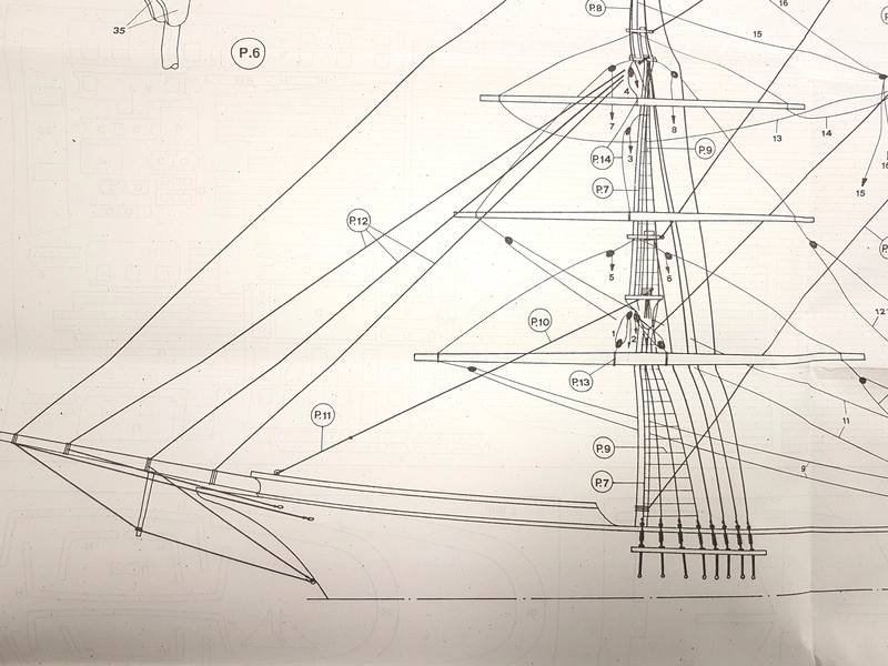Mantua Model Mercator školská plachetnica 1:120