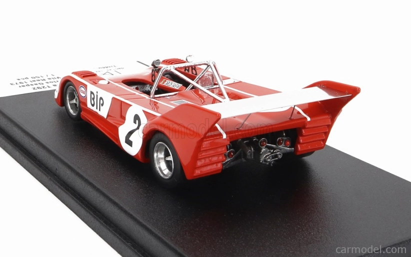 Trofeu Lola T292 Sider N 2 Winner Rally Vila Real 1973 Carlos Santos 1:43 Oranžová Bílá