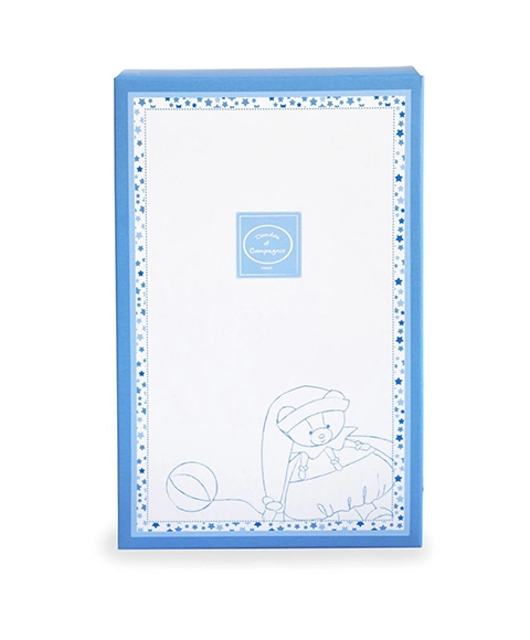 Doudou Hračka s úchytem na dudlík medvídek 17 cm