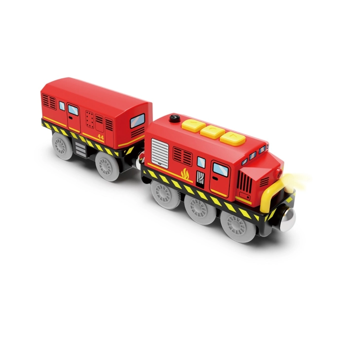 2Kids Toys Elektrický posunovací vlak červený