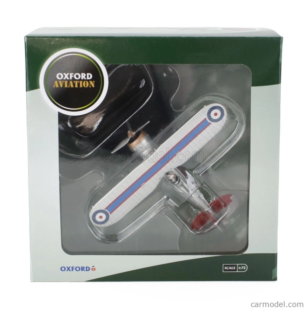 Oxford-models Gloster aircraft Gladiator Airplane 1937 1:72 Bílá Červená
