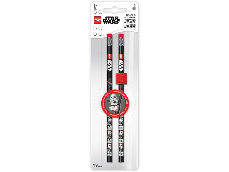 LEGO tužka grafitová s klipem 2ks - Star Wars