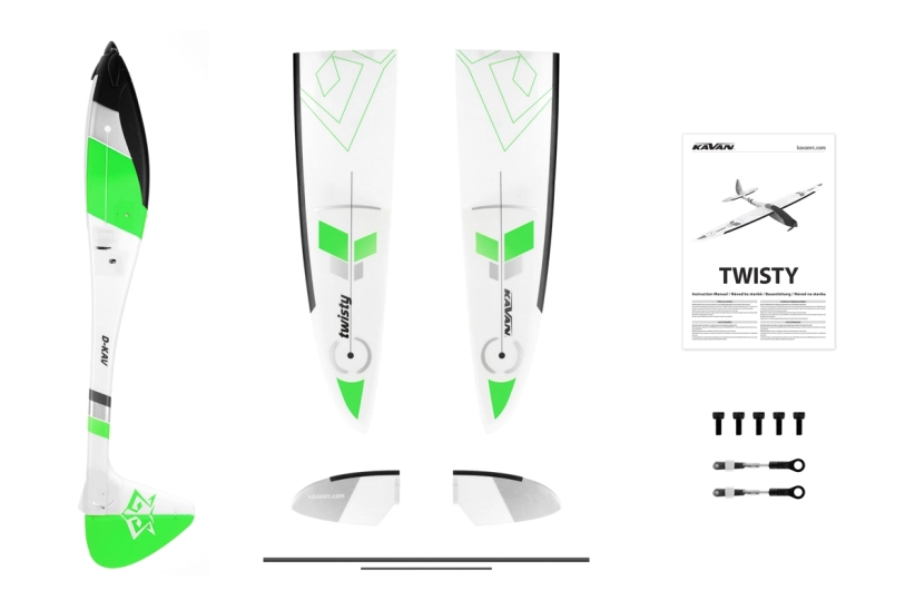 KAVAN Twisty 1512 mm - zelený