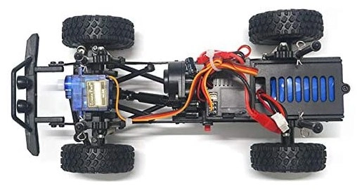 RC auto S-idee Crawler, červená