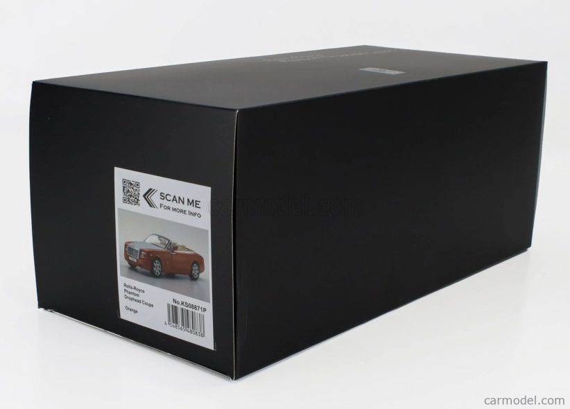 Kyosho Rolls royce Phantom Drophead Cabriolet 2-dverový 2013 1:18 Oranžová