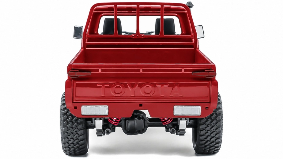 RC auto Land Cruiser Toyota, červená