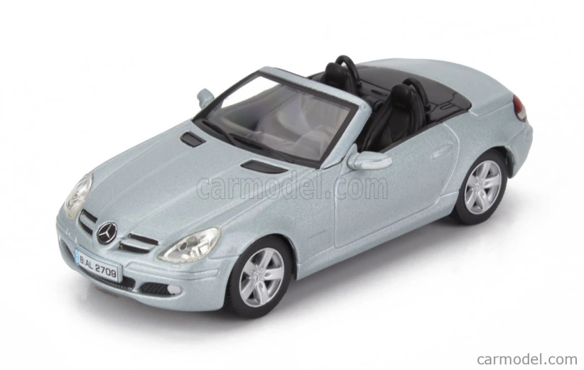 Edicola Mercedes benz Slk-class Slk 200 Kompressor Spider Cabriolet 2004 1:43 Strieborná
