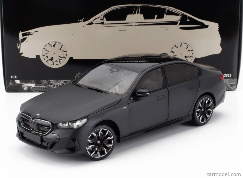 Minichamps BMW radu 5 I5 (g60) 2023 1:18 Matt Grey