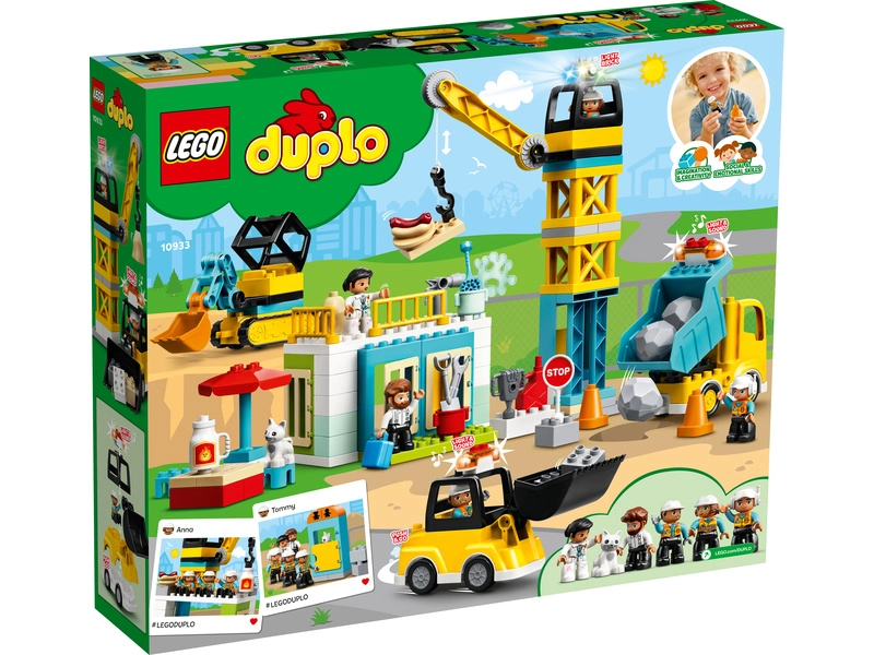 LEGO DUPLO – Stavba s vežovým žeriavom